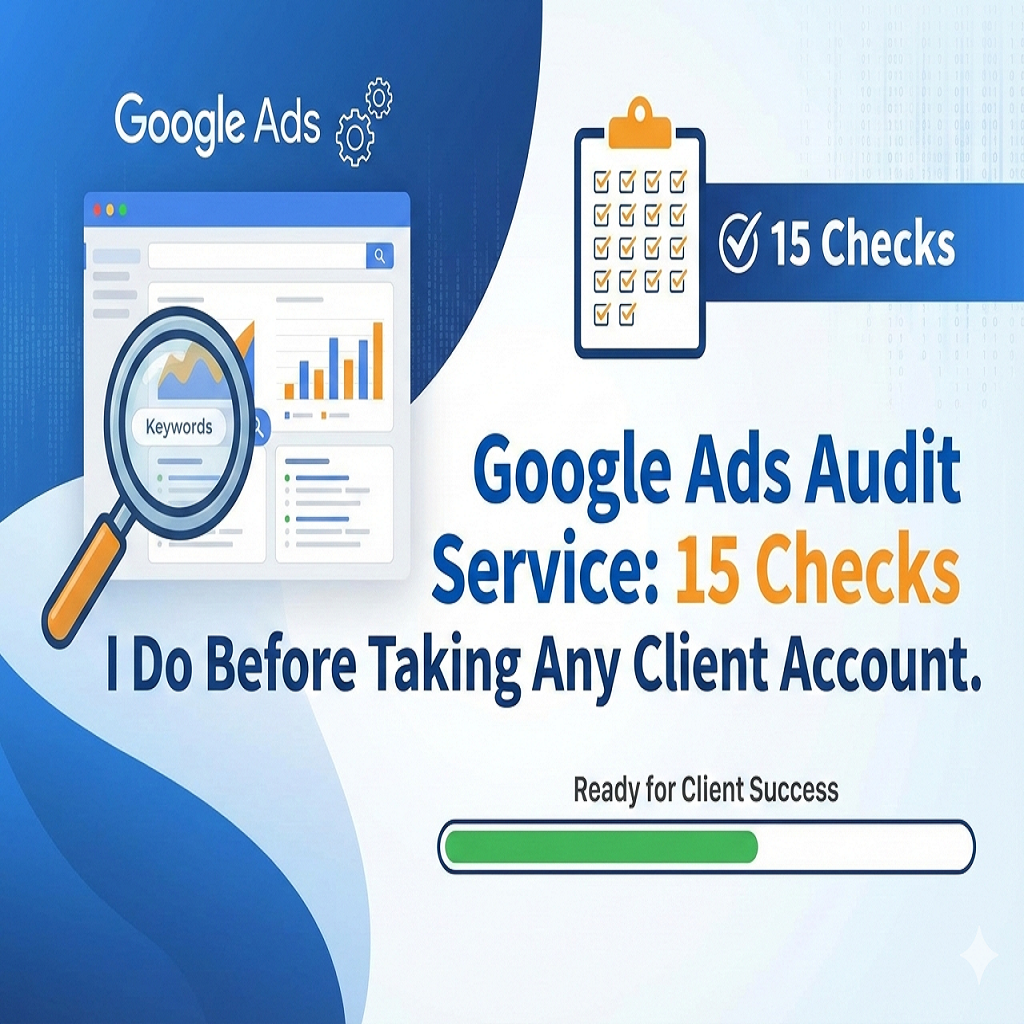 Google Ads Audit Service: 15 Checks