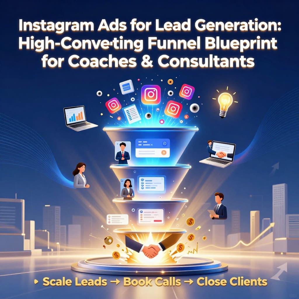 Instagram Ads for Lead Generation: High-Converting Funnel Blueprint for Coaches & Consultants