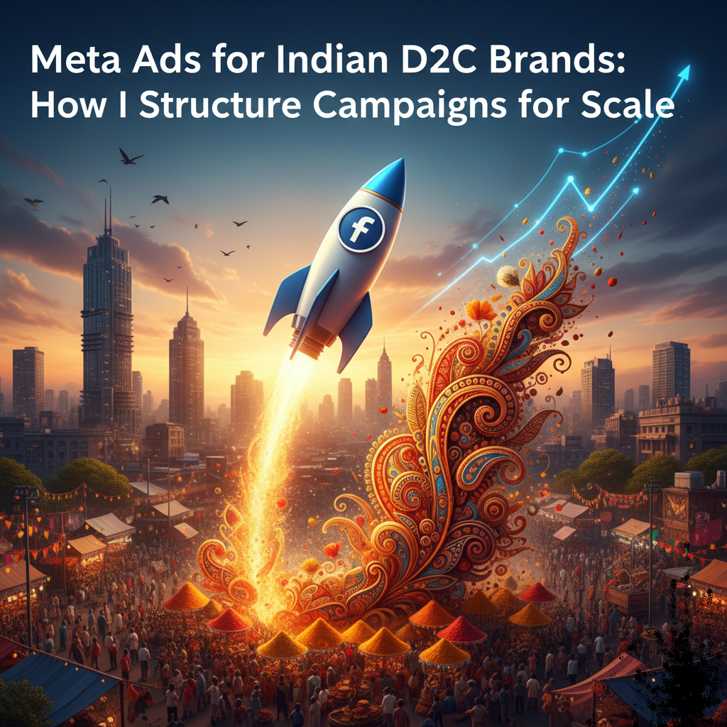 Meta Ads for Indian D2C Brands: How I Structure Campaigns for Scale
