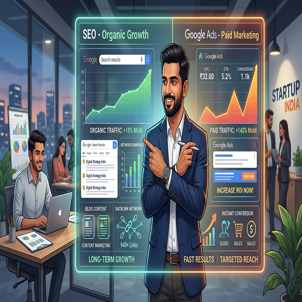 SEO Vs Google Ads: What Jay Mehta Recommends For Fast Business Growth